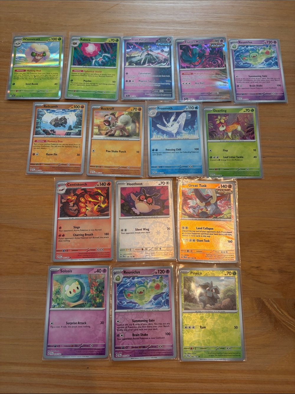 Temporal Forces Holo and Reverse Holo Pokémon Card Lot | 15 Cards ✨5/$25✨